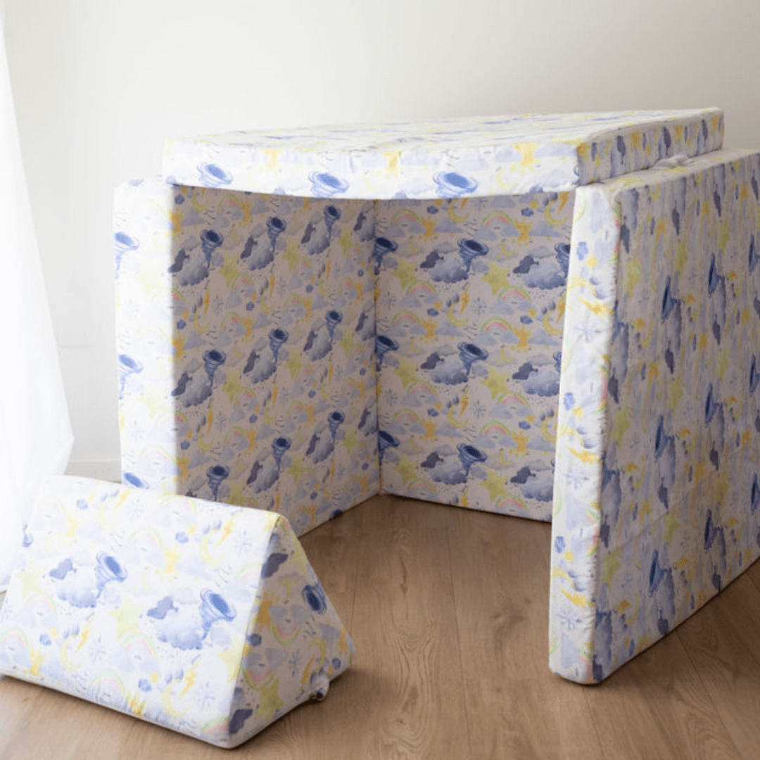 printed play couch